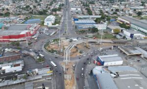 Obras do complexo viário Rei Pelé avançam com novas intervenções neste sábado (27)