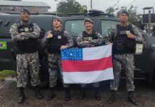 PMs do Amazonas contam experiência de missão no RS: ‘Nada chega perto do que a gente assiste na TV’