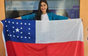 Aluna Karina Santos representa o Amazonas no Festival LED no Rio de Janeiro