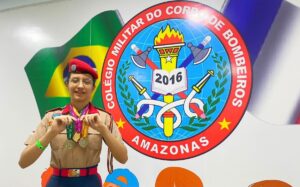 Destaque no mundo da matemática: Melanie Araújo, do CMCB, é medalhista de ouro por três anos seguidos