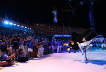 Parintins 2024: Caprichoso faz ensaio técnico com a presença da galera no Bumbódromo