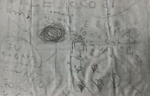Criança de 11 anos revela por meio de desenho que tio a estuprou: ‘Não sou mais vigis’
