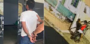 Respondendo por violência doméstica em liberdade, homem tenta invadir a casa da ex com uma moto, em Manaus