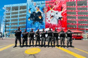 Tranquilidade em Parintins: BPChoque reforça segurança com policiamento especializado
