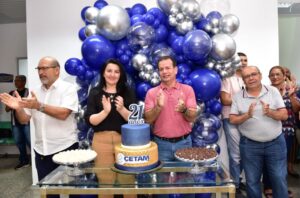 Cetam comemora 21 anos registrando a oferta de mais de 70 mil vagas em seis meses