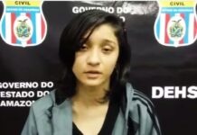 Polícia Civil prende mulher condenada por assassinar a facadas o próprio pai em Manaus