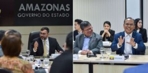 Wilson Lima reúne com comitiva de embaixadores da Ásia e propõe ações de cooperação