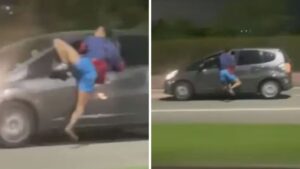 Homem que deixou assaltante pendurado em carro disse que fez por segurança
