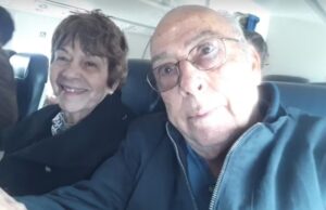 Tristeza: casal de idosos enviou foto para a filha de dentro do avião que caiu em Vinhedo