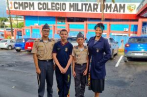Alunos do Colégio Militar representam o Amazonas nas Olimpíadas Nacionais de História do Brasil, em São Paulo