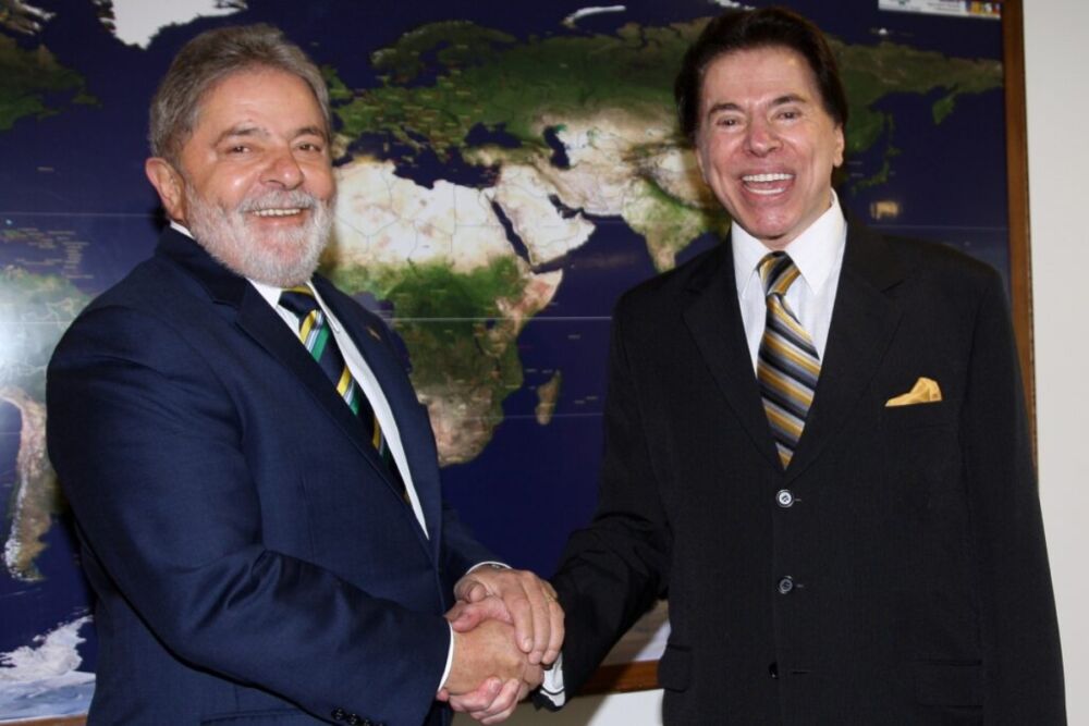 lula e silvio santos