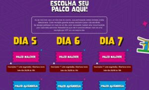 Passo a Paço: novo lote de inscrições abrem na quarta-feira (28) a partir das 19h