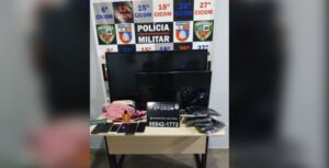 Três mulheres são presas após roubarem diversos itens de uma casa na Zona Leste de Manaus