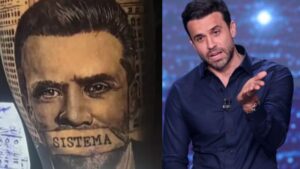 Apoiador de Pablo Marçal faz tatuagem com rosto do candidato e viraliza nas redes sociais