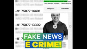 Crime Eleitoral: Polícia Federal investiga esquema de Fake News contra o candidato Roberto Cidade no WhatsApp