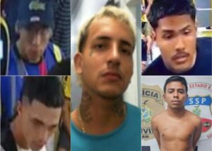 Sonic, Loirinho, Caveirinha e outros 2 são procurados por assaltos a coletivos e rotas de Manaus
