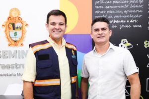 David Almeida anuncia retorno de Renato Junior à Secretaria de Infraestrutura