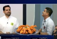 Crime” de Alberto Neto revelado no Debate: criar camarão no Ceará. 🤷‍♂️🍤