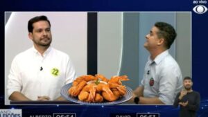 Debate revela o ‘crime’ de Alberto Neto: criar camarão no Ceará 🍤🤷‍♂️