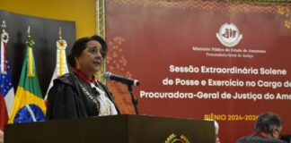Será a segunda vez que a promotora de Justiça assume o comando do Ministério Público do Amazonas, tendo já ocupado o cargo mais alto da instituição entre 2018 e 2020 Foto: Hirailton Gomes