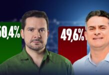 Capitão Alberto Neto com 50,4% e David Almeida com 49,6% revela pesquisa Direto ao Ponto O estudo foi registrado no Tribunal Superior Eleitoral (TSE) sob o número AM-05399/2024