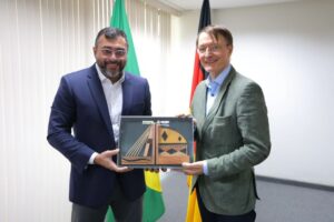 Wilson Lima apresenta avanços em sustentabilidade para delegações da Alemanha