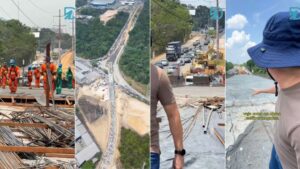 ‘Prometer e não cumprir’: David Almeida anuncia conclusão de novo viaduto para setembro, mas não finaliza obra
