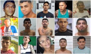 Polícia Civil divulga imagens de 15 envolvidos em homicídios, roubo e tráfico de drogas, em Manaus