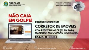 Saiba como consultar o CRECI-AM do corretor de imóveis em Manaus