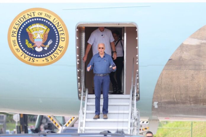 Em visita histórica ao Amazonas, governador Wilson Lima recepciona presidente dos Estados Unidos, Joe Biden 5_Foto Diego Peres Secom