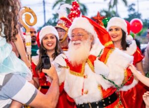 Prepare-se para a magia! Papai Noel chega neste sábado (9) no Shopping Ponta Negra