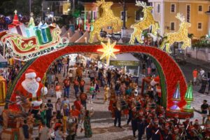 Abertura da temporada natalina no Largo São Sebastião promete encantar Manaus