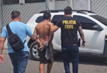 Homem preso por diversos furtos em Manaus