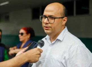 Durante fiscalização no Complexo Hospitalar Sul, CRM AM não encontra indícios de falta de médicos fiscal do CRM AM, médico cirurgião Fábio Bindá Foto Mauro Neto Secom