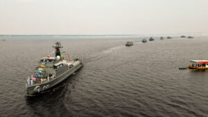 Semana do Marinheiro em Manaus: programação gratuita inclui desfile naval e visitação a navios