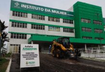 Governo do Amazonas prossegue com obras de infraestrutura na área externa do Complexo Hospitalar Sul Foto Mauro Neto Secom