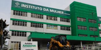 Governo do Amazonas prossegue com obras de infraestrutura na área externa do Complexo Hospitalar Sul Foto Mauro Neto Secom