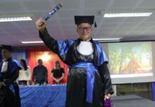 Juscelino Espíndola voltou aos estudos com o incentivo da filha