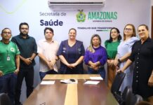 Reunião SES AM e MENPS progressão e promoção nas carreiras da saúde Foto Evandro Seixas