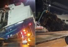 caminhao engolido ()