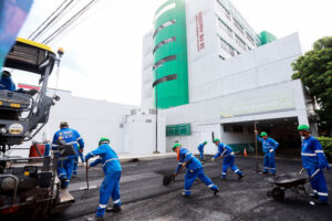 Obras no Complexo Hospitalar Sul avançam com recapeamento e infraestrutura moderna
