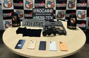 Adolescente de 14 anos apreendida em Manaus dirigiu carro para os criminosos após roubo em conveniência, diz PM