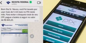Receita Federal alerta população para golpe envolvendo suposta taxação do Pix