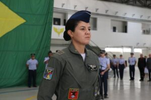 Major Joyce, de Manaus, faz história ao assumir comando de Unidade Aérea da FAB