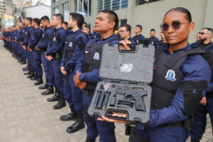 Guarda Municipal de Manaus recebe pistolas Taurus TS9 e amplia segurança na cidade