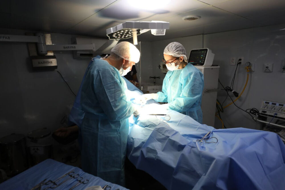 Barco hospital Foto Alex Pazuello Secom Barco hospital Foto Alex Pazuello Secom