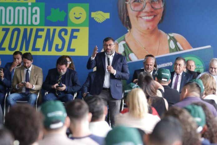 Governador Wilson Lima anuncia investimentos de R$ milhões pelo Mais Crédito Amazonas para Foto Alex Pazuello Secom Governador Wilson Lima anuncia investimentos de R$ milhões pelo Mais Crédito Amazonas para Foto Alex Pazuello Secom