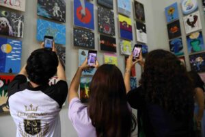 Escola estadual promove exposição artística inspirada na ‘Teoria dos Nós’ em Manaus