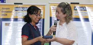 Educacao Jovem Senador Vencedora Etapa Estadual Suanny Silva de Almeida Foto Euzivaldo Queiroz