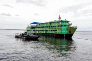 Wilson Lima inaugura Base Arpão 3, fortalecendo ações de segurança na calha do Solimões